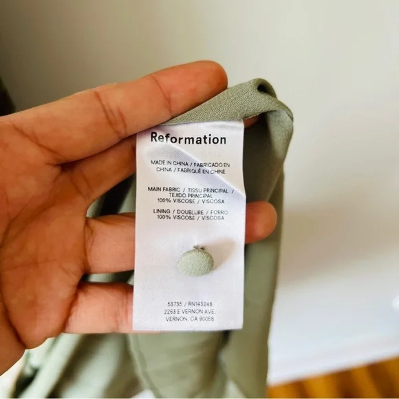 Reformation Ezria Floral Maxi Dress NWT Halter Backless Fauna Size 2โ - Picture 7 of 9